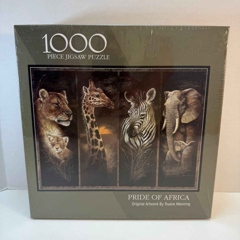 Bits And Pieces Jigsaw Puzzle‎ 1000 Piece Pride Of Africa Ruane Manning Wildlife